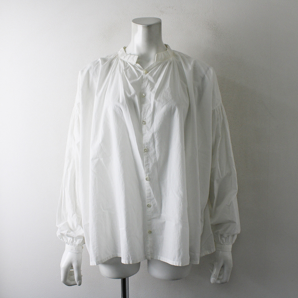 humoresque ユーモレスク FA2201 gather blouse cotton コットン 