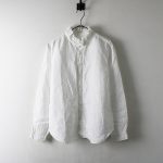 ：2018SS nest Robe ネストローブ リネン フリルネック ブラウス