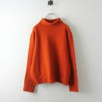 ：2018SS MARGARET HOWELL マーガレットハウエル ウール カシミヤ タートルネックニット