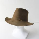 ：L’Appartement アパルトモン JANESSA LEONE ジャネッサレオン HAT with PIN ウールフェルト中折ハット