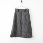 ：2018AW MARGARET HOWELL マーガレットハウエル WOOL TWEED Tailored skirt ツイードスカート