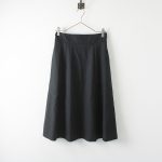 ：2018AW MARGARET HOWELL マーガレットハウエル FINE WOOL POPLIN ウール スカート