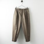 ：SCYE BASICS サイベーシックス San Joaquin Cotton Tapered Trousers トラウザーパンツ