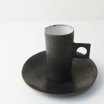 ：安藤雅信 陶器 細丸コーヒー カップ&ソーサー