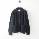 ：2018AW MHL. MARGARET HOWELL マーガレットハウエル BRUSHED YARN COTTON カーディガン