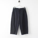 ：2018 evam eva エヴァムエヴァ cotton cropped pants コットン クロップドパンツ