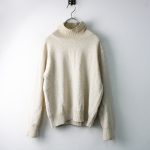 ：2018AW MARGARET HOWELL マーガレットハウエル WOOL COTTON TURTLE NECK ニット