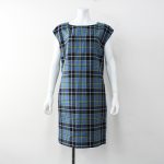 ：mina perhonen ミナペルホネン tartan タータンチェック ウール ワンピース