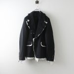 ：COMME des GARCONS コムデギャルソン バイカラーフリルテーラードジャケット