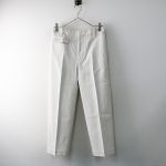 ：2021SS MARGARET HOWELL マーガレットハウエル WASHED COTTON TWILL コットンツイルパンツ