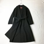 ：Max Mara STUDIO マックスマーラ Cucito a Mano クチートアマーノ ウールカシミヤ ロングラップコート