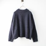 ：2018 evam eva エヴァムエヴァ soft cashmere pullover ソフトカシミヤプルオーバー