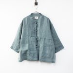 ：2021SS atelier naruse アトリエナルセ linen china blouse リネンチャイナブラウス