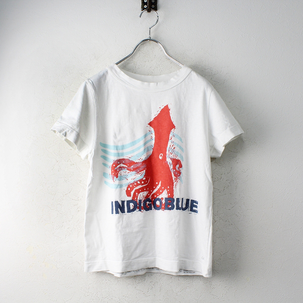 45R フォーティファイブアール 海ものがたりのプリントTシャツ（イカ 