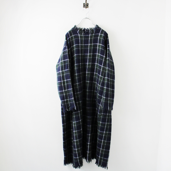 45R フォーティファイブアール 5115033 インドメリノ縮絨のチェック馬  