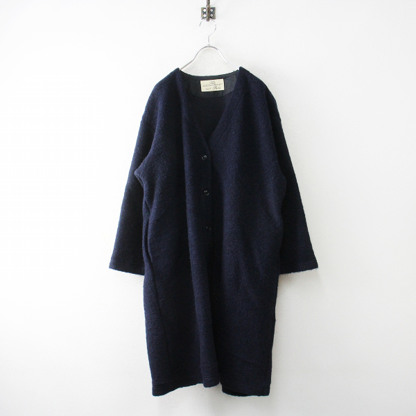 2018AW nest Robe ネストローブ 01184-1144 ウールロングカーディガン 