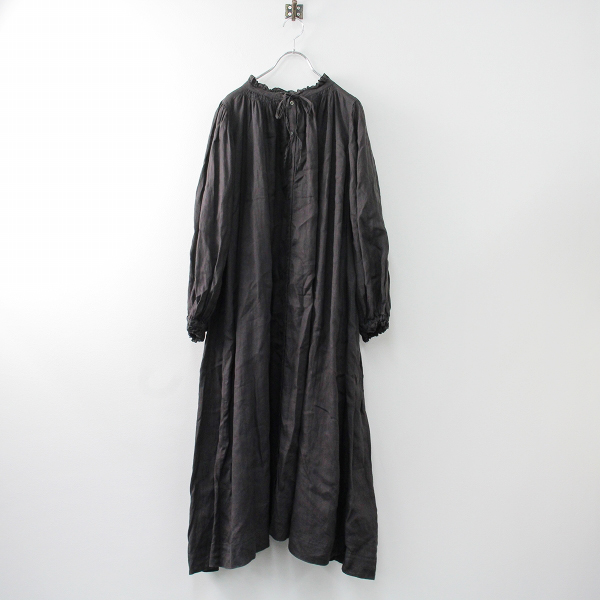 2021AW nest Robe ネストローブ リネンランタンスリーブスモック  