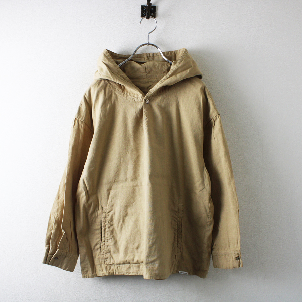 2021SS nest Robe ネストローブ UpcycleLino リネンコットンアノラック  