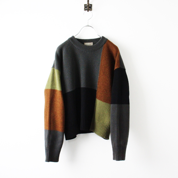 2022SS MARGARET HOWELL マーガレットハウエル MERINO CASHMERE ニット 