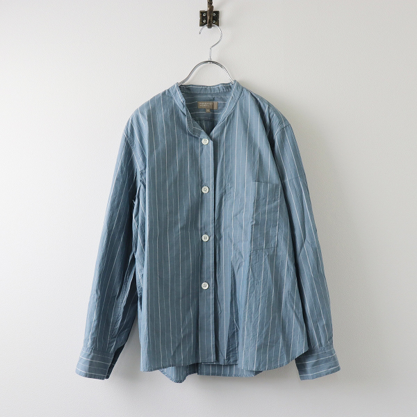 2022SSMARGARET HOWELL マーガレットハウエル SUPERFINE COTTON STRIPE 