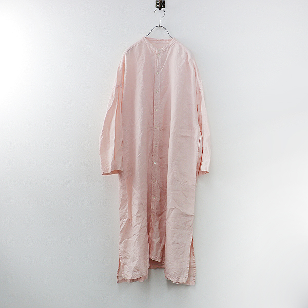 2022SS nest Robe ネストローブ リネン 天然染めカフタンワンピース 