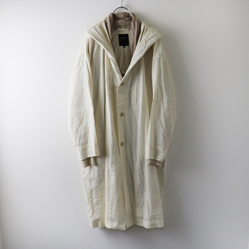 2020SS パドカレ pas de calais アイリッシュリネンコート 
