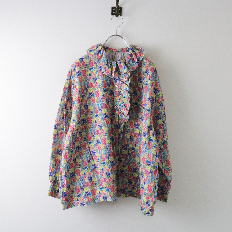 2022AW ネストローブ nest Robe リネン English Garden ラッフルカラー 