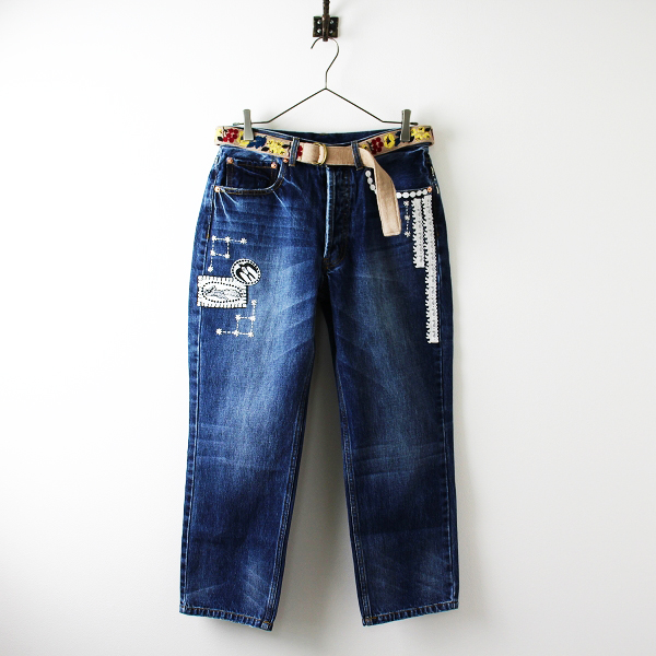 2023SS marble SUD rhythm マーブルシュッド リズム Shiba Lace DENIM ...