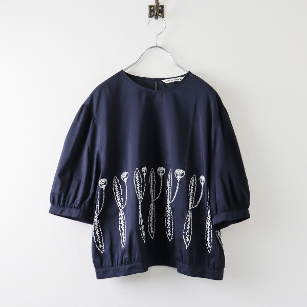 2023SS mina perhonen ミナペルホネン developpe 刺繍 ギャザー 