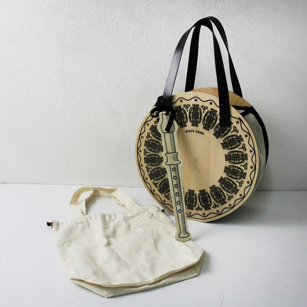 Aiken Drum エイキンドラム Wood Bag ウッド ハンドバッグ  
