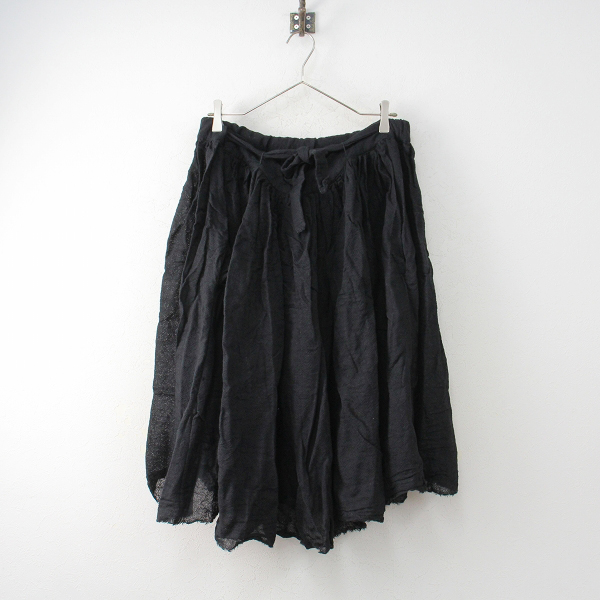 【低価】DANIELA GREGIS ウールギャザースカート Mサイズ