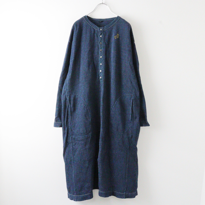 2022AW フォーティーファイブアール 45R 45rpm ガーゼ裏毛のヘンリー  