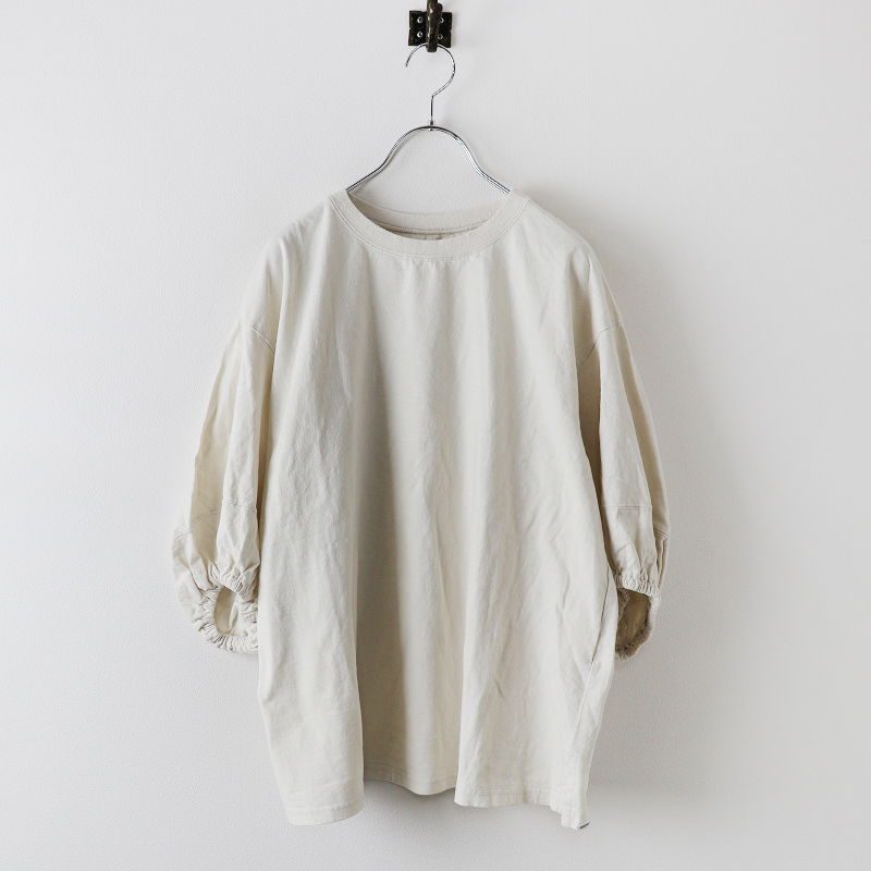 2023SS ネストローブ nest Robe UpcycleLino 天竺天然染め ボリューム  