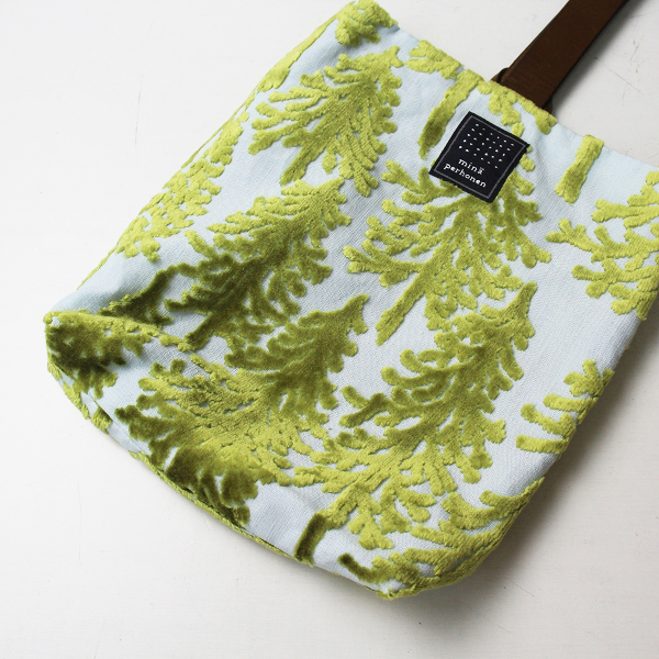 mina perhonen ミナペルホネン puisto bag metsa レザーハンドル 