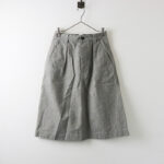 エムエイチエル MHL. MARGARET HOWELL IRREGULAR END ON END COTTON LINEN スカート