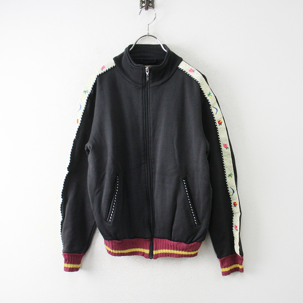 KAPITAL キャピタル EK-606 刺繍入りサイドテープ スウェット ジップ 