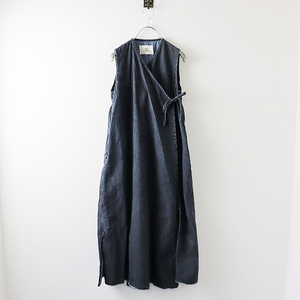 OUTIL ウティ ROBE LEPINE CHECK 炭染料加工 カシュクール 