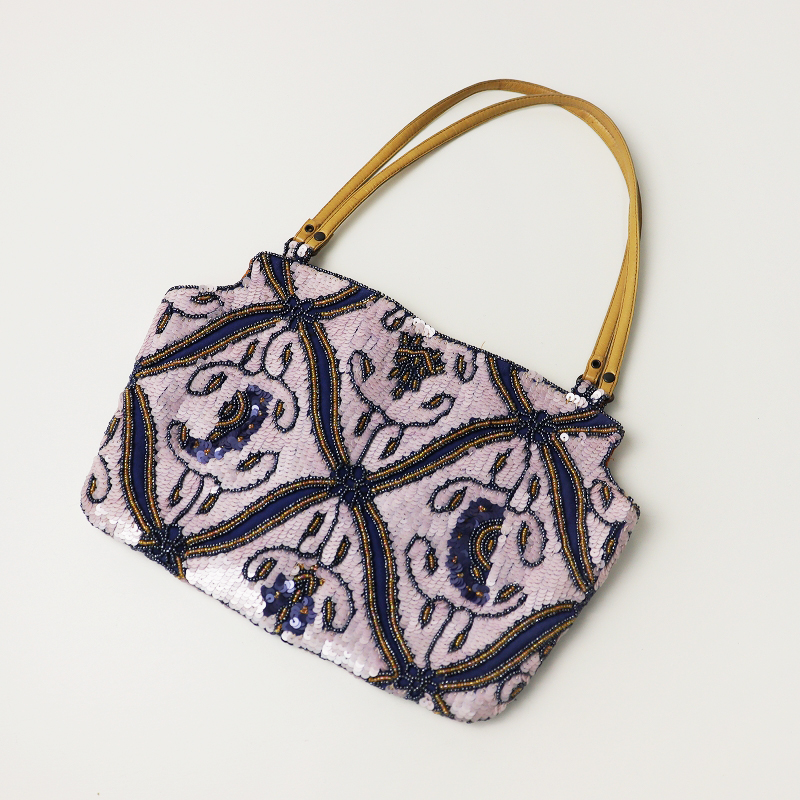 JAMIN PUECH ミニバッグ スパンコール ビーズ ハンドバッグ  