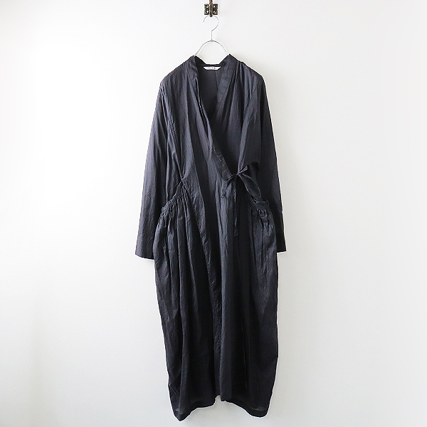 TOUJOURS トゥジュー シルクコットン ギャザー カシュクール  