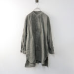 ネストローブ nest Robe 天然染めステッチワークロングシャツ