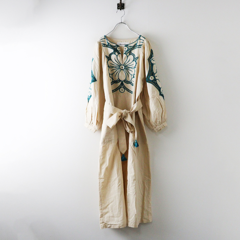 サラマリカ Sara mallika Peony Flower Cutwork Dress カットワーク