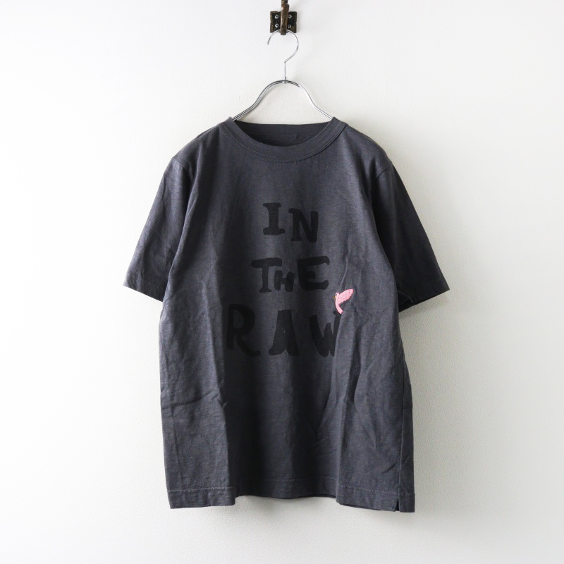 最終値下げ！♡45Rメッセージバードプリントの90845星Tシャツ 45R 45rpm フォーティファイブアール バード刺繍ロゴプリントの90845星