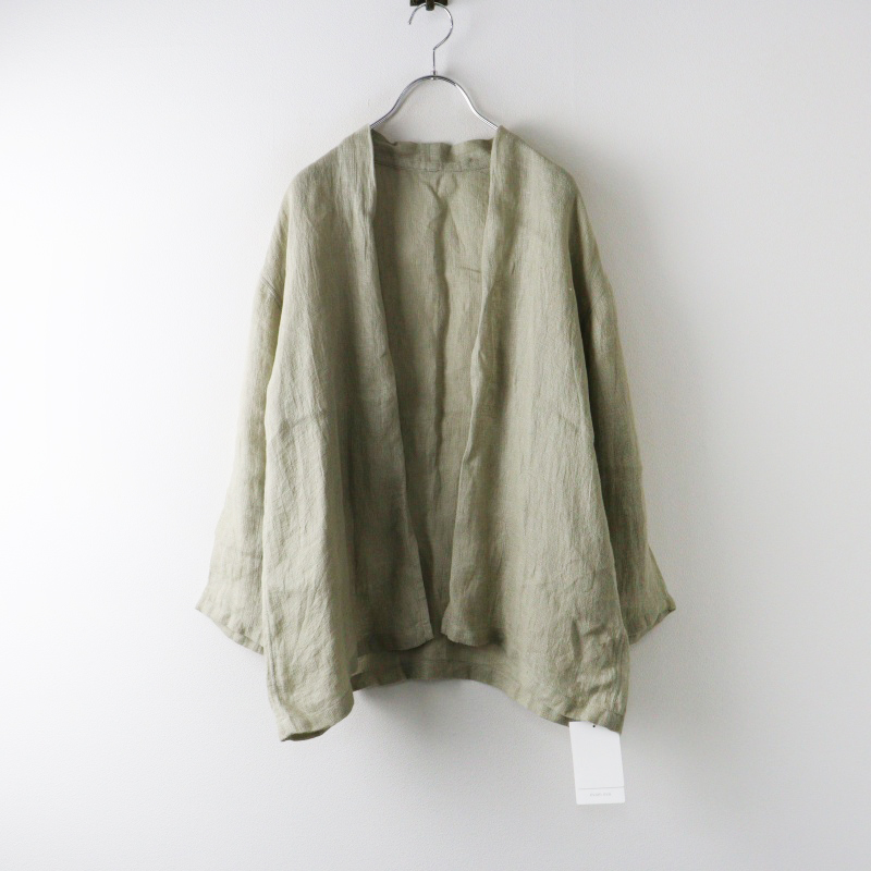 エヴァムエヴァ　evameva linen リネン　カーディガン　羽織り エヴァムエヴァ evam eva linen cardigan リネン カーディガン