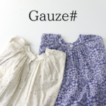『Gauze#』✕『LIBERTY Mortimer 』花柄ワンピース